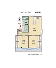 リバティ・ヴィラ B棟の間取り画像