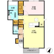 コンフォール千現IIの間取り画像