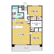 パティオタワー大宮の間取り画像