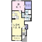 レジレンスパークⅥの間取り画像