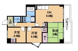 サントナーレ勧学の間取り画像