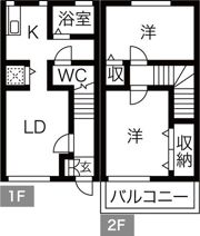 メゾン・パークサイドの間取り画像