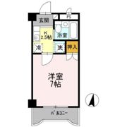 カナンハイツ大元の間取り画像