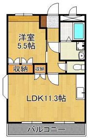 ビューパレス集の間取り画像