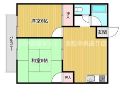 サンシティハイツの間取り画像