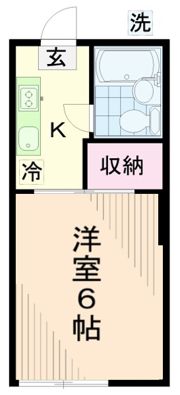 コスモハイツクローバーの間取り画像