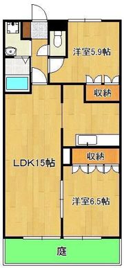 フォルティアの間取り画像