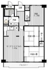 東武みずほ台東口サンライトマンションの間取り画像