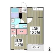 チェリーヒルの間取り画像