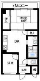 ロイヤルハイツ新芦屋の間取り画像