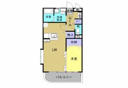 クレールコートⅠの間取り画像