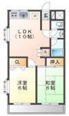 ヴィラタカハシの間取り画像