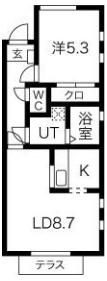 グレースIII B棟の間取り画像