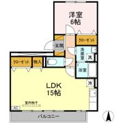 みどりのエアリー Nの間取り画像