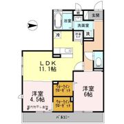 ラ・パーチェの間取り画像