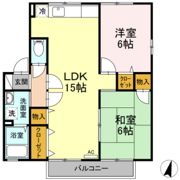 セジュール清水 B棟の間取り画像