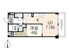 AMBITIOUS高志の間取り画像