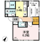 ジョイオレンジ Fの間取り画像
