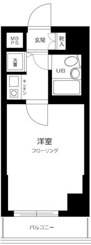 ライオンズマンション音羽の間取り画像