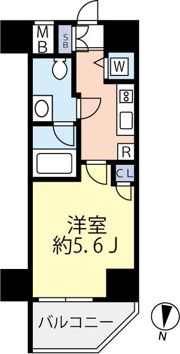 グランヴァンミッドイースト押上の間取り画像