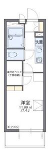 レオパレスオリーブ48の間取り画像