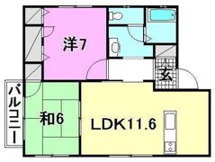 ピュアレスト田所の間取り画像