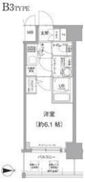 エスリード南森町ラグシスの間取り画像
