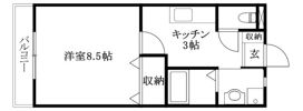 コスモス弐番館の間取り画像