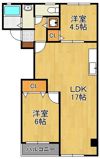 中津口小住ビルの間取り画像