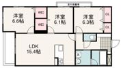 グランスタジオ幸町の間取り画像