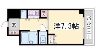 ブルームライフ兵庫の間取り画像