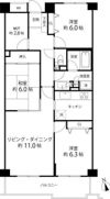 T’s garden府中の間取り画像
