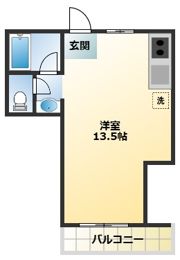 白岩ビルの間取り画像