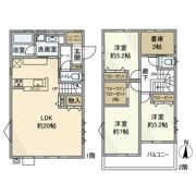 早宮戸建の間取り画像