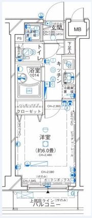 パレステュディオ代々木Ⅱ神宮の杜の間取り画像