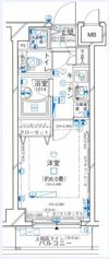 パレステュディオ代々木Ⅱ神宮の杜の間取り画像