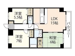 ロイヤルガーデンの間取り画像