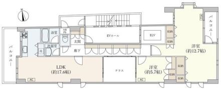 HARAビルの間取り画像