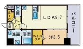 ルッシェ天神東 S棟の間取り画像