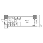 スプランディッド淀屋橋DUEの間取り画像
