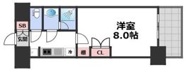 ザ・パークハビオ谷町六丁目テラスの間取り画像