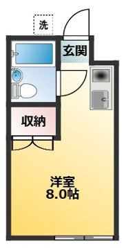 ハウスフローラルの間取り画像