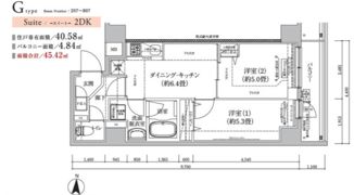 アイルグランデ東京亀有の間取り画像