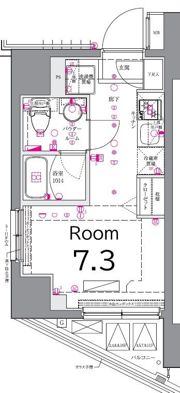 AZEST関内の間取り画像