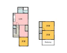 可部6丁目戸建ての間取り画像