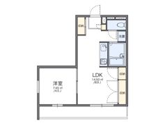 レオパレスフューチャーの間取り画像