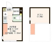 マルバ上板橋の間取り画像