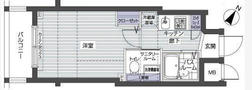 フェニックス横濱関内の間取り画像