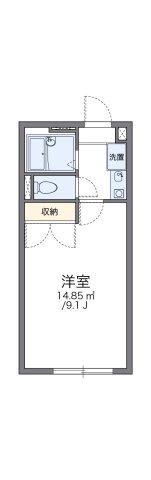 レオパレスメイプルハイム高野台1号館の間取り画像