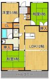 エクセレント中井の間取り画像